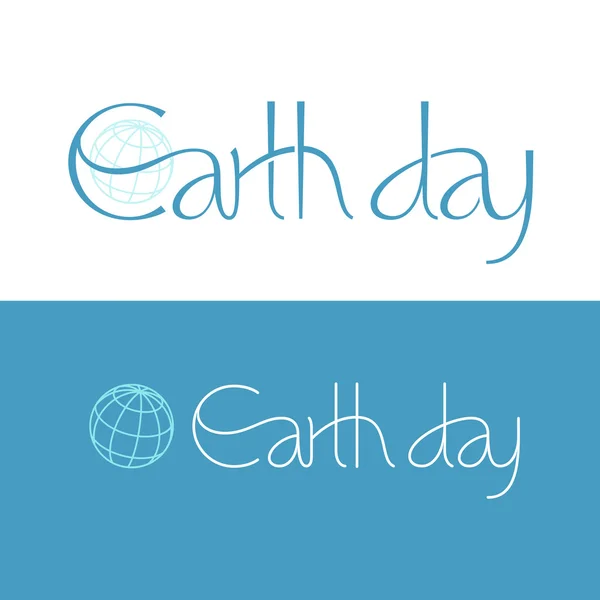 Earth day design — Stock Vector