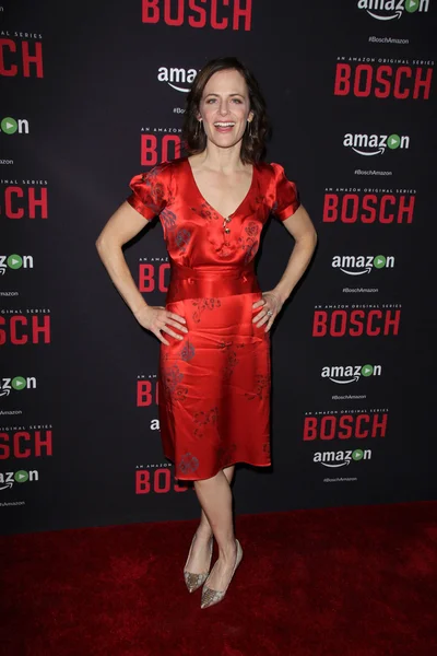 Sarah Clarke en el Bosch " — Foto de Stock