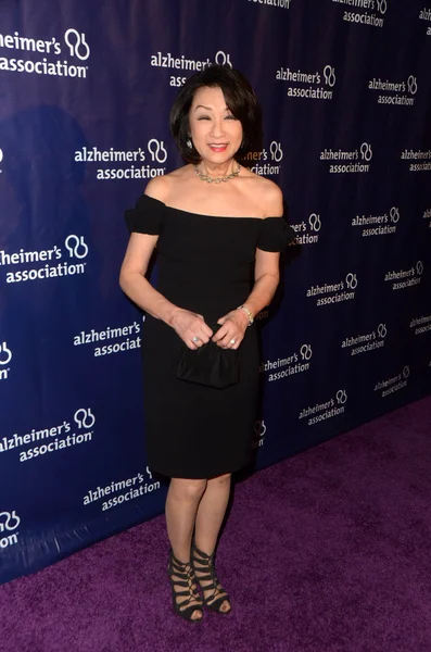 Connie chung - Schauspielerin — Stockfoto