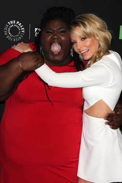 Gabourey Sidibe, Kaitlin Doubleday — Zdjęcie stockowe