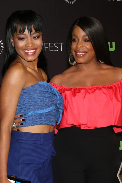 Keke Palmer, Niecy Nash – stockfoto