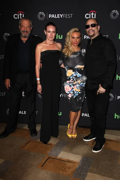 Dick Wolf, Noelle Lippman, Coco Austin, Ice-T — Stock Photo, Image