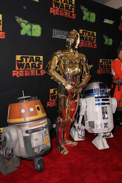 "Star Wars Rebellen feiern Premiere — Stockfoto