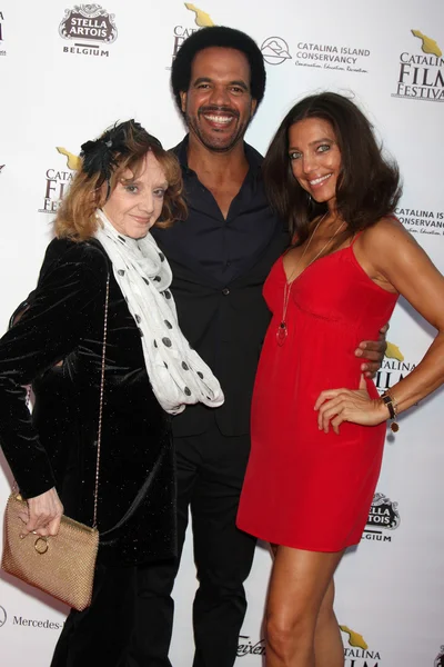 Maria st john, kristoff st. john, dana derrick — Stockfoto