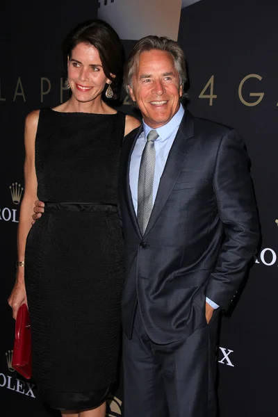 Kelley Phleger and Don Johnson — Stock Photo, Image