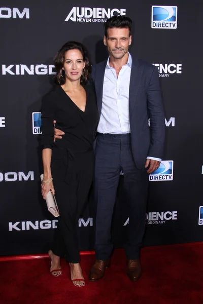 Wendy Moniz, Frank Grillo — Foto Stock