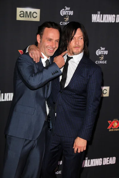 Andrew Lincoln, Norman Reedus — Zdjęcie stockowe