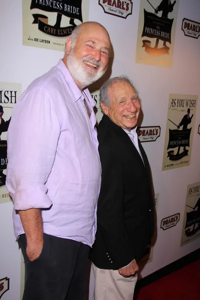 Rob Reiner, Mel Brooks — Stockfoto