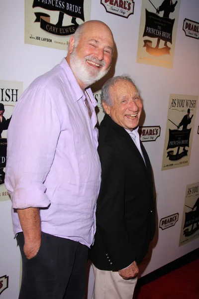 Rob Reiner, Mel Brooks — Fotografia de Stock