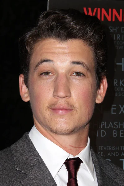 Miles Teller — Stock Photo, Image