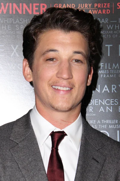 Miles teller – stockfoto