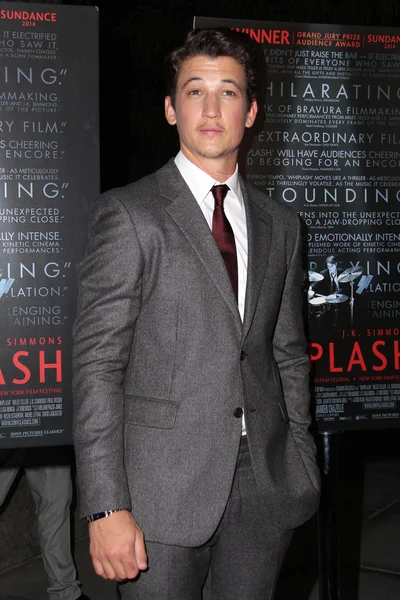 Miles Teller — Stock Photo, Image