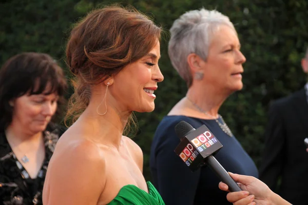 Teri Hatcher, Jamie Lee Curtis — Stock Photo, Image