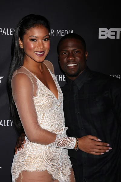 Eniko Parrish, Kevin Hart — Stock Photo, Image