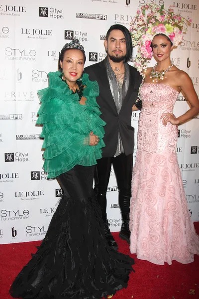 Sue Wong, Dave Navarro, Katie Cleary — Stock Photo, Image