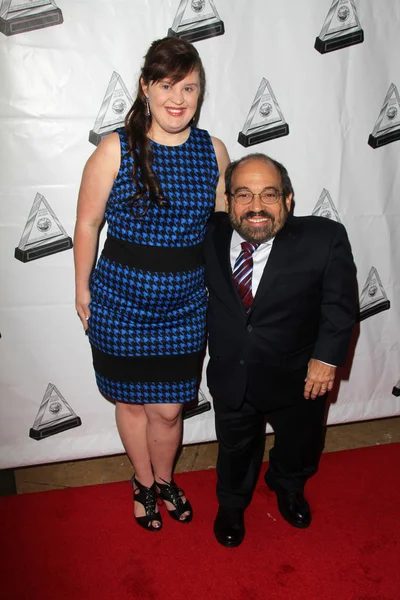 Jamie Brewer e Danny Woodburn — Fotografia de Stock