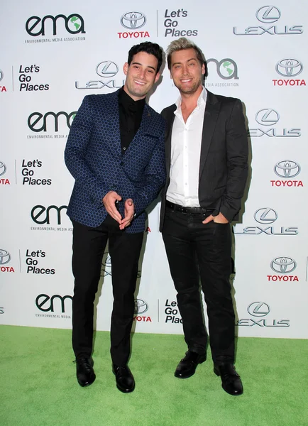 Michael Turchin, Lance Bass — Stock Photo, Image