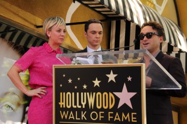 Johnny Galecki, Kaley Cuoco, Jim Parsons