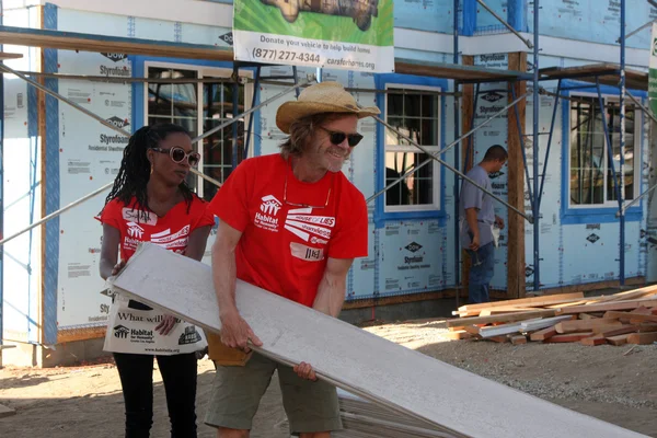 Shanola Hampton, William H. Macy — Foto de Stock