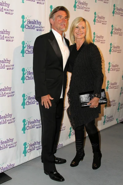 Olivia Newton-John, John Easterling — Foto Stock