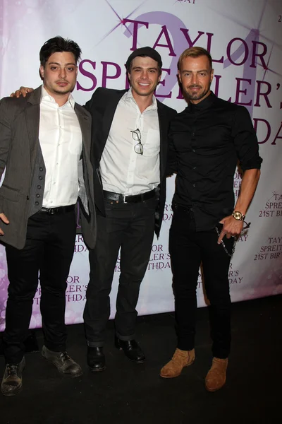 Andrew Larwrence, Joey Lawrence, Matthew Lawrence — Stockfoto