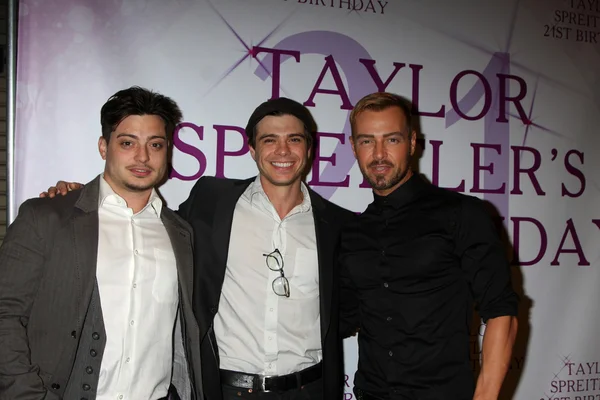 Andrew Larwrence, Joey Lawrence, Matthew Lawrence — Stock Photo, Image