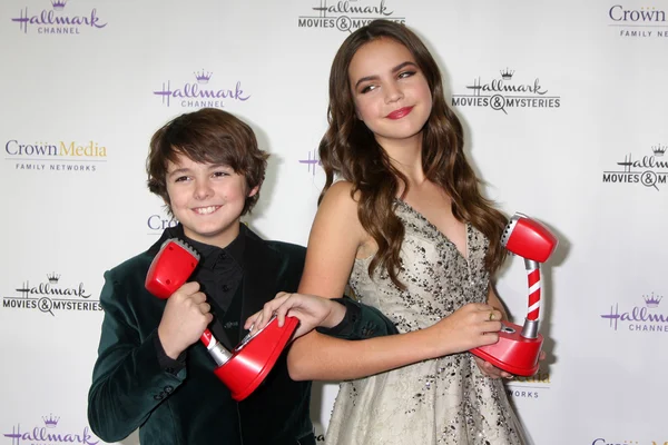 Max Charles, Bailee Madison — Stockfoto