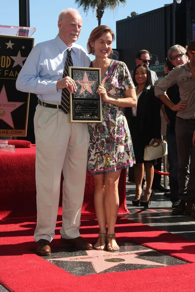 Dabney Coleman, Penelope Ann Miller — Stockfoto