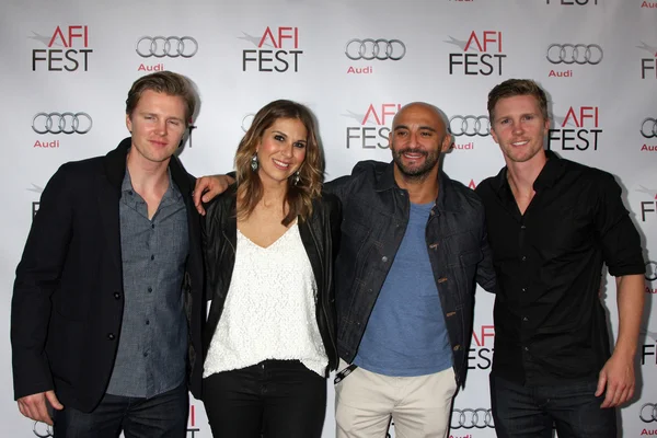 Trent Luckinbill, Molly Smith, Thad Luckinbill, Yann Demange — Stok fotoğraf