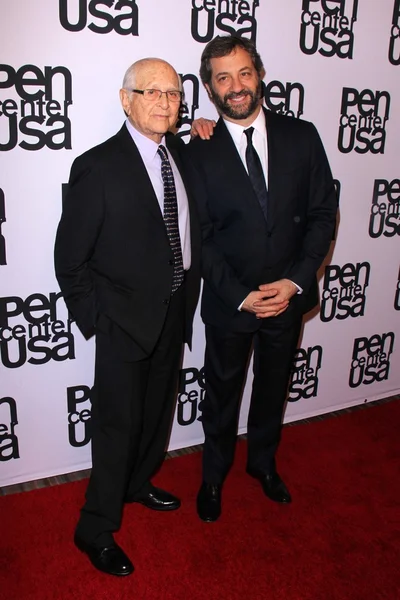 Norman Lear, Judd Apatow — Foto de Stock
