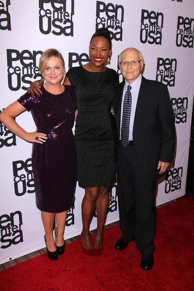 Amy Poehler, Norman Lear, Aisha Tyler — Stock Photo, Image