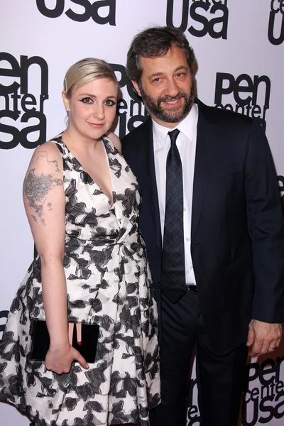 Lena Dunham, Judd Apatow