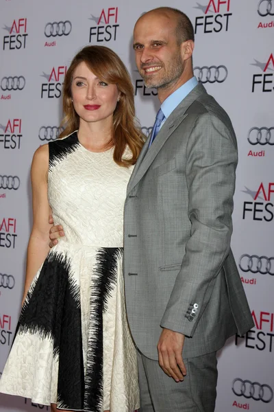 Sasha Alexander, Edoardo Ponti — Stock Photo, Image