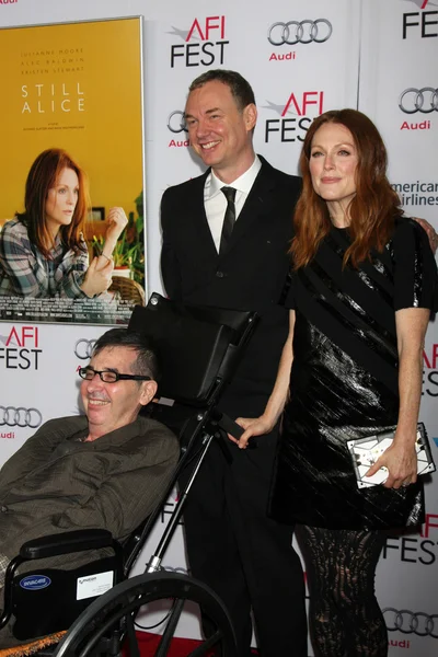 Richard Glatzer, Wash Westmoreland, Julianne Moore — Foto Stock