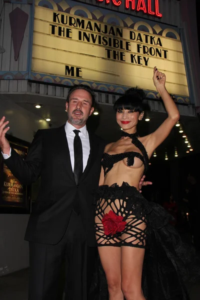 Bai Ling, David Arquette — Stockfoto