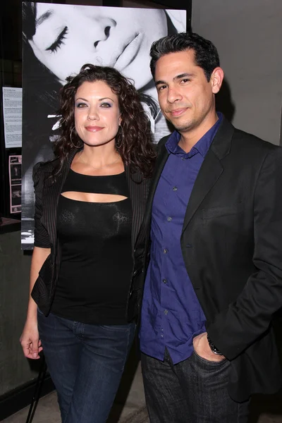 Tiffany Shepis, Husband — Stock Photo, Image