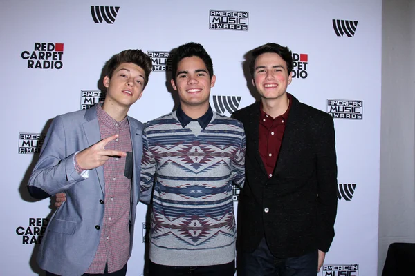 Ricky Garcia, Jon Klaasen, Emery Kelly — Foto Stock