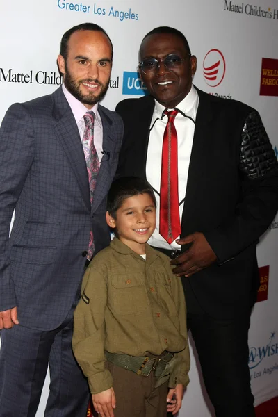 Landon Donovan, Jacob Engel, Randy Jackson — Stockfoto