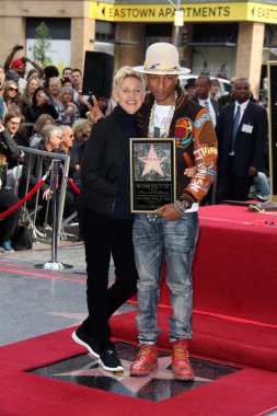 Pharrell Williams, Ellen Degeneres