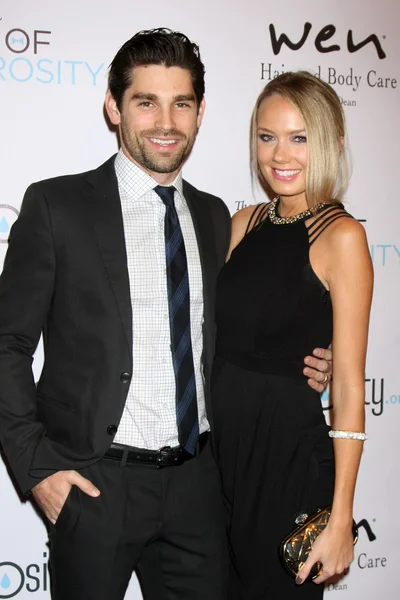 Justin Gaston, Melissa Ordway — Stockfoto