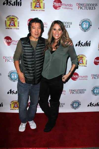 Tohoru Masamune, Bonnie Jill Laflin — Foto de Stock