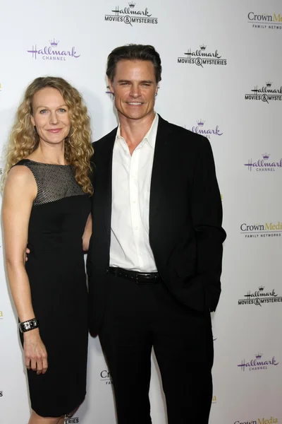 Becky Southwell, Dylan Neal — Stockfoto