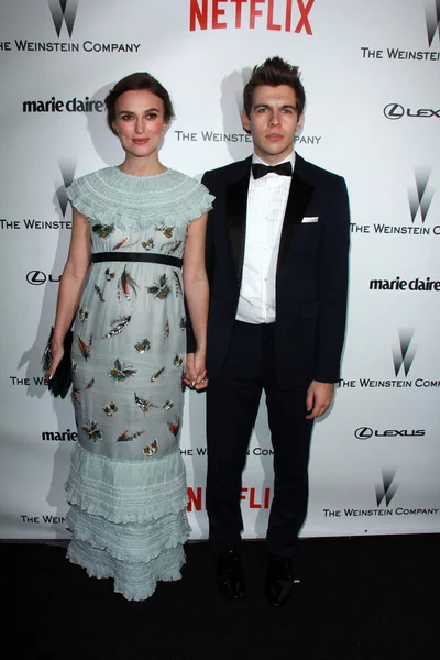 Keira Knightley, James Righton — Stockfoto