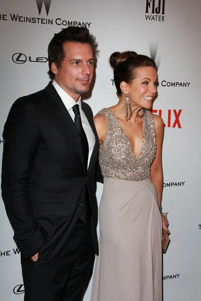 Len Wiseman y Kate Beckinsale —  Fotos de Stock