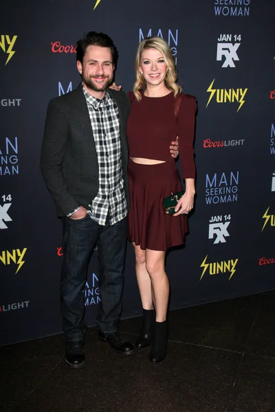 Charlie Day, Mary Elizabeth Ellis — Stock Photo, Image