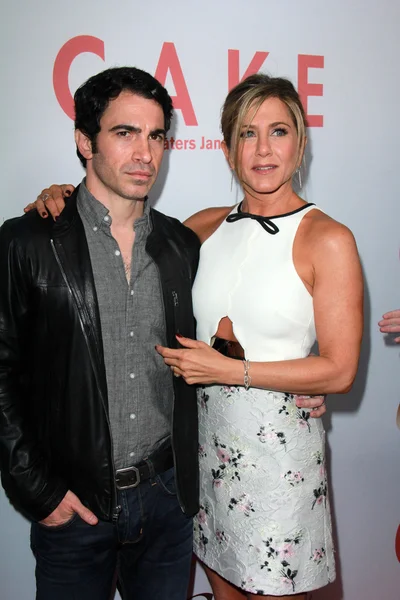 Chris Messina, Jennifer Aniston — Zdjęcie stockowe