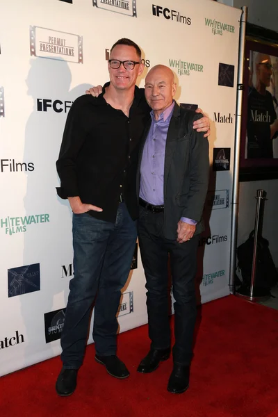 Matthew Lillard, Patrick Stewart — Foto de Stock