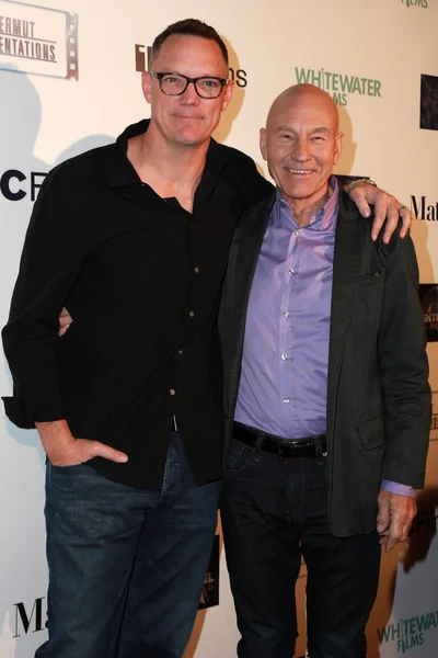 Matthew Lillard, Patrick Stewart — Stok fotoğraf