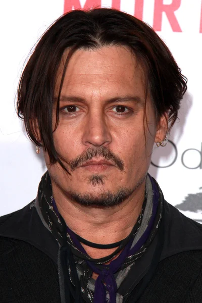 Johnny Depp Ordförande — Stockfoto