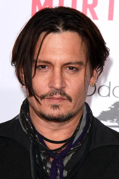 Johnny Depp Ordförande — Stockfoto